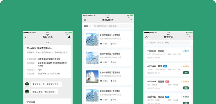 誠醫(yī)高血壓之家門診管理系統(tǒng)